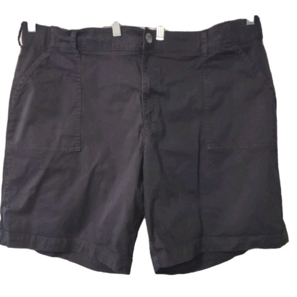 Lee Pants - Lee Shorts M Women 22W Black Plus Size Utility Gorpcore Normcore Casual Summer